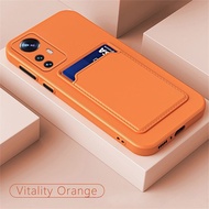 เคสกระเป๋ามีช่องใส่ใส่บัตรที่ครอบสำหรับ Xiaomi โทรศัพท์12T Pro 11 Lite 5G Ne Mi 11T Pro Funda สำหรับ Xiaomi Redmi A1 Plus 12T Pro