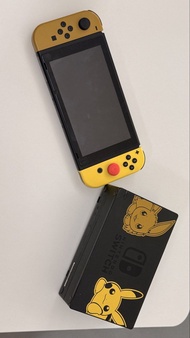Nintendo Switch 特別版 皮卡丘伊貝 主機