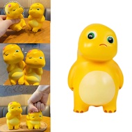 Stress Relief Dinosaur  Squishy Toy Elastic Peach Squeeze PU Slow Rebound Decompression Toy Cute Girly Yellow Toy