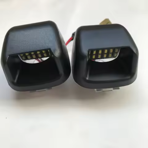 For Nissan Navara D40 Frontier License Plate Light LED License Plate Light Accessories