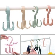 GANTUNGAN [100gr] T350 | 4 HOOK HANGERS / MULTIPURPOSE HANGERS / CLOTHING HANGERS
