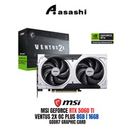 MSI GEFORCE RTX5060TI VENTUS 2X OC PLUS 16GB GDDR7 GRAPHIC CARD