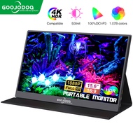 GOOJODOQ portable screen display monitor มอนิเตอร์ แบบพกพา สําหรับแล็ปท็อป 15.6 นิ้ว 1920*1080P FHD