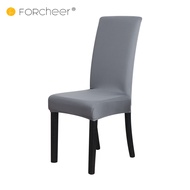Forchee Restaurant Chair Cover 1 piece dining chair cover elastic washable detachable anti cat scrat