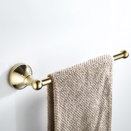 Gold Color Brass Gold Color Brass Wall Mounted Bathroom Single Towel Bar Holder Rack zba934