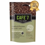กาแฟ cafe7 lega ขนาดเล็ก cafe7 lega กาแฟคาเฟ่เซเว่นเลก้า ขนาดเล็ก บรรจุ 1 ห่อ (10 ซอง)