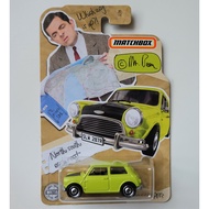 Matchbox Mini Cooper Mr. Bean yellow