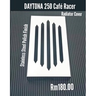 CMC Daytona 250 Radiator Cover (Stainless Steel Finish)