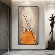 Introductory entrance decoration painting with good meaning modern light luxury abstract Zen stone g