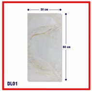 Marble pvc marmer / marmer pvc / marmer foam sudah ada perekat / wallpaper foam marmer