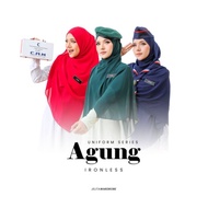 👌Ready Stock👌Agung uniform series free shawl/Agung plain/Jelita Wardrobe/kurung ironless