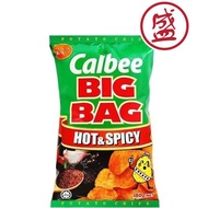 Calbee Big Bag Potato Chips Hot And Spicy 180g