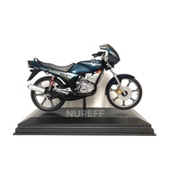 Rxz miniature replika model hijau sisik (bulu ayam)