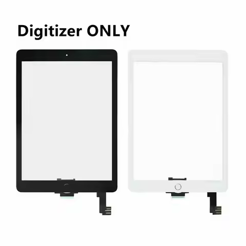 For iPad 6/Air 2 2nd Gen Generation ipad6 A1567 A1566 Touch Screen Digitizer Glass Lens Assembly Hom
