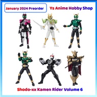 【Ready Stock】Bandai Shodo xx Kamen Rider Volume 6 Decade Zangetsu Kuuga OOO Kamen Rider Figure