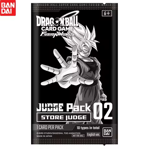 BANDAI Dragon Ball Super Fusion World Judge Pack Vol. 2 TCG Booster Pack Collection Card