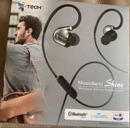 全新未拆 無線藍芽耳機 iTech Music Band Shine Wireless Stereo Headphones