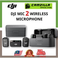 DJI Mic 2 2-Person Compact Digital Wireless Microphone System/Recorder for Camera & Smartphone (2.4 