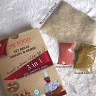 Sm Food set Of Mandy & Kabsa Rice Spices/3 in 1 set (Arabic Rice, Mandy Spice & Kabsa Spice)