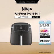Ninja Air Fryer Pro 4.7L, AIRCRISP Technology, 4 programmable settings, Air Fry, Roast, Re-heat, Deh