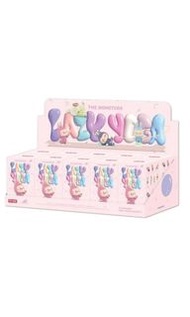 (太子交收）LABUBU Lazy Yoga 拉布布 瑜伽 盲盒 短絨毛公仔擺設（原箱10個）Pop mart