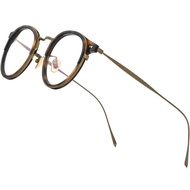 FONEX Acetate Titanium Glasses Frame Men,Vintage Square Eyeglasses Women Myopia Optical Eyewear