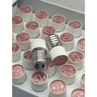 new led Bulbs Small Fangs Tube Spiral Ba9s Bulb Red Green Yellow Blue White 220v 12v 24v 6.3V