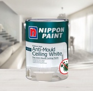 Nippon Paint Odour-less Anti-Mould Ceiling White Paint (Include Free Gifts)