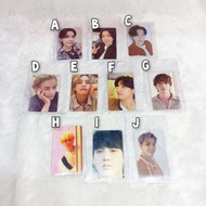 BTS OFFICIAL PHOTOCARD | SUGA JUNGKOOK V JHOPE