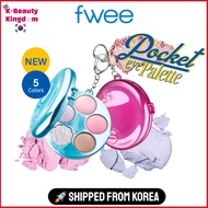 Fwee Pocket Eye Palette – 5 Colors | Soft Blendable Korean Eyeshadow | Travel Size Makeup