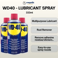 WD-40 Multi-purpose lubricant spray premium anti-rust oil car care and household metal cleaner [333m