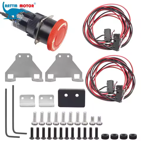 CNC emergency stop switch and limit switch for 3018 Pro engraving machine series