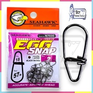 SEAHAWK EGG SNAP N7035 FISHING SNAP SWIVEL