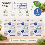 Readycare Biobased Toilet Cleaner Pine Scent 80g x 2 Pieces (6 Boxes) Deodorizer Reduces Stains Blue