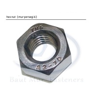 Stainless steel nut M20 - ss 304 THE- A2 70