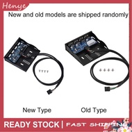 henye Lazmin USB2.0 Floppy Front Panel with 9PIN to Cable  3.5in Bay 9 Pin 4 Interface USB 2.0 HUB f