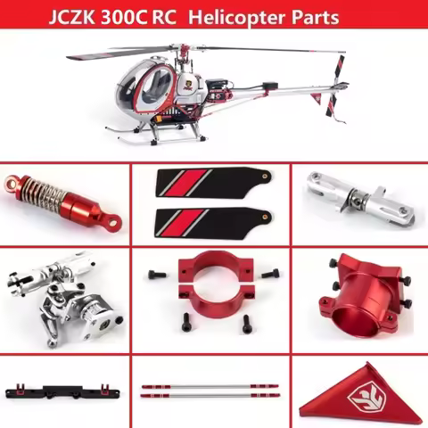 Radio Control Aircraft Model Parts for JCZK 300C Helicopter A029~A052