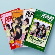 Pepero X Newjeans 2024 White Cookie Flavor Special Package Food Snack Original Brand