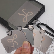 Stainless Steel Phone Hanging Clip - Mobile Phone Tether Tab - Phone Lanyard Gasket - Phone Patch Pa