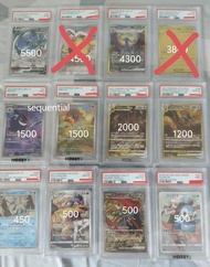 寶可夢 POKEMON PTCG 平放🔥 PSA 10 PSA 9 日版 中國版 中文版 月亮伊布 太陽伊布 sv8a 噴火龍 烈空坐 (Rayquaza) 皮卡丘 (Pikachu) 啟暴龍 (Dr