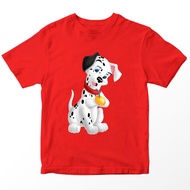 101 Dalmatian Children's T-Shirt, Red, Ages 1-10 Years