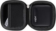 Adada Hard Travel Case for Crucial X6 500GB / 1TB / 2TB / 4TB Portable SSD External Solid State Driv