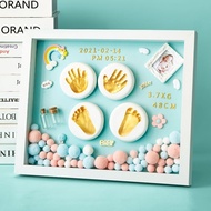 Baby Hand Foot Print Pad Hand Foot Print Souvenir Baby Hand Print Foot Print Pad Newborn One Hundred