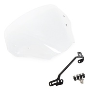 กระจกบังลมหน้าสปอยเลอร์ติดกระจกหน้าสำหรับฮอนด้า CB750 Hornet CB 750 HORNET 2023 2024อุปกรณ์เสริมรถจั