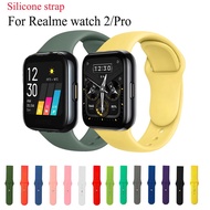Compatible for Realme Watch 2 Pro Soft Silicone Waterproof Sport Watch Strap for Realme Watch 2 Replacement Band