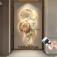 PROMO JAM DINDING BESAR + LED LUKISAN KOI LAMPU - DIGITAL DOMAIN01 App