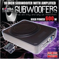 10 Inch active Subwoofer with Amplifier