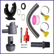 Downspout Diverter for Rain Barrel Weatherproof Collection System Tank Connection Seal 1.64ft/3.28ft