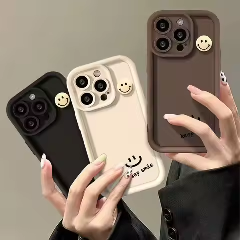 For OPPO Reno 10 5G 11 11F 12 12F 13F 13 Pro 5 Lite 5Z 6 6Z 7 7Z 8 8Z 8T Case Keep Smile Soft TPU Ph