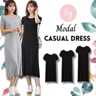 🇸🇬 [SG INSTOCK] Modal Casual Home Dress/Pyjamas/Maternity Dress